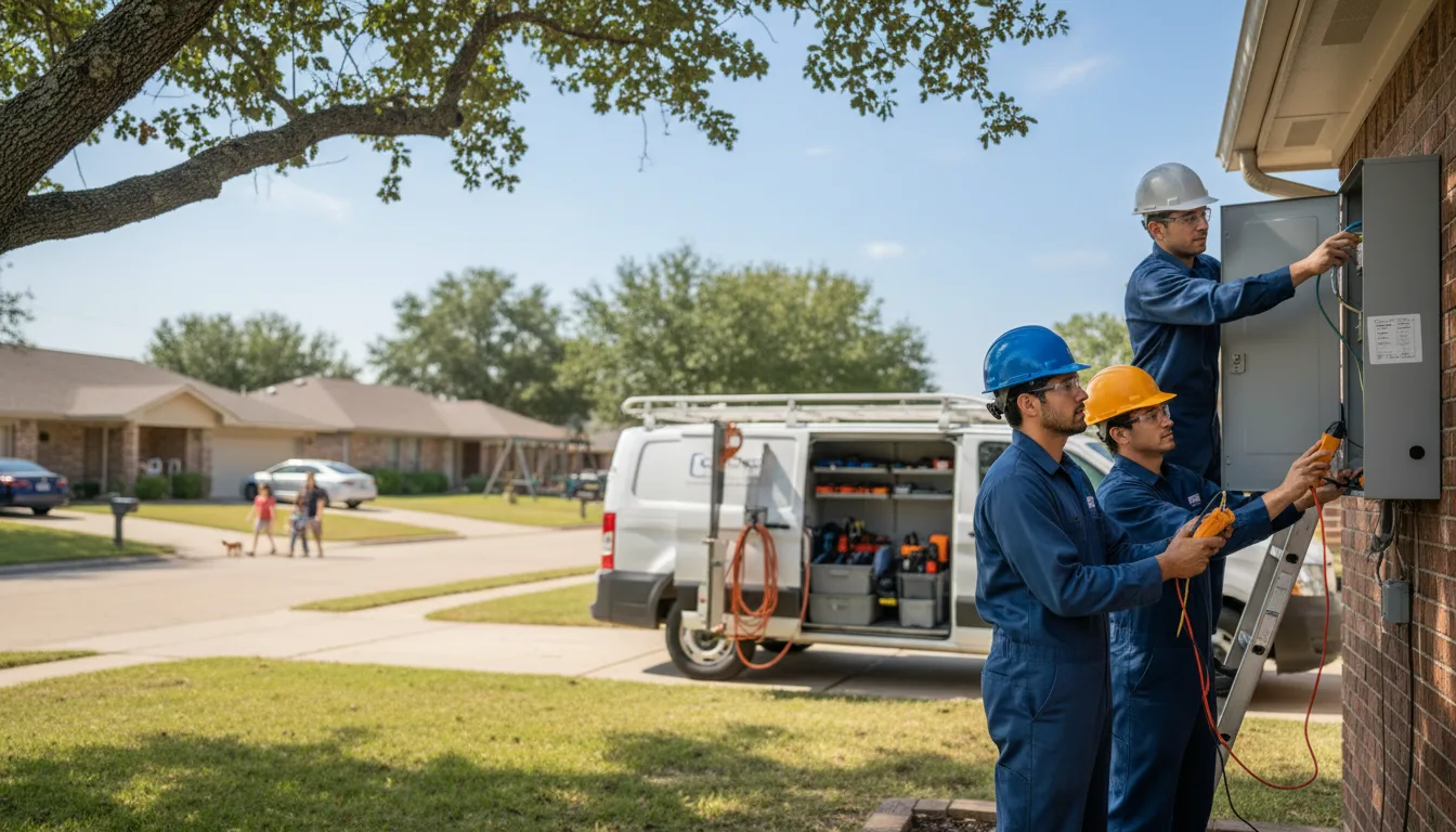 Certified electrician providing emergency electrical services in University City, MO